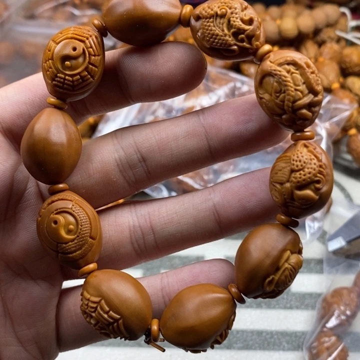 橄榄核手串/手链橄榄核雕工艺手串