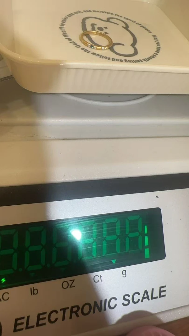 足金精品工艺戒指