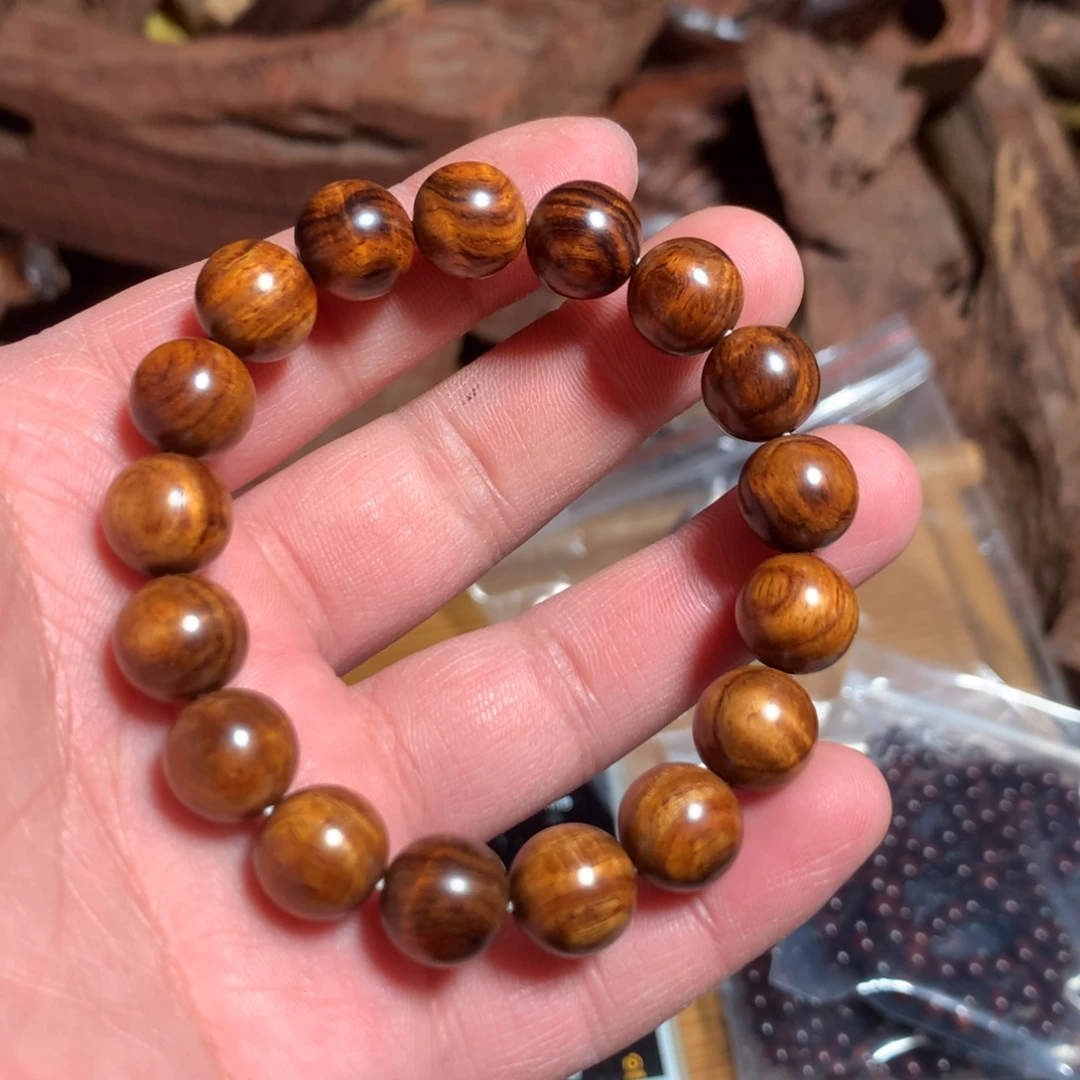 学***境黄花梨/降香黄檀手串回血三哥的海南黄花梨老料