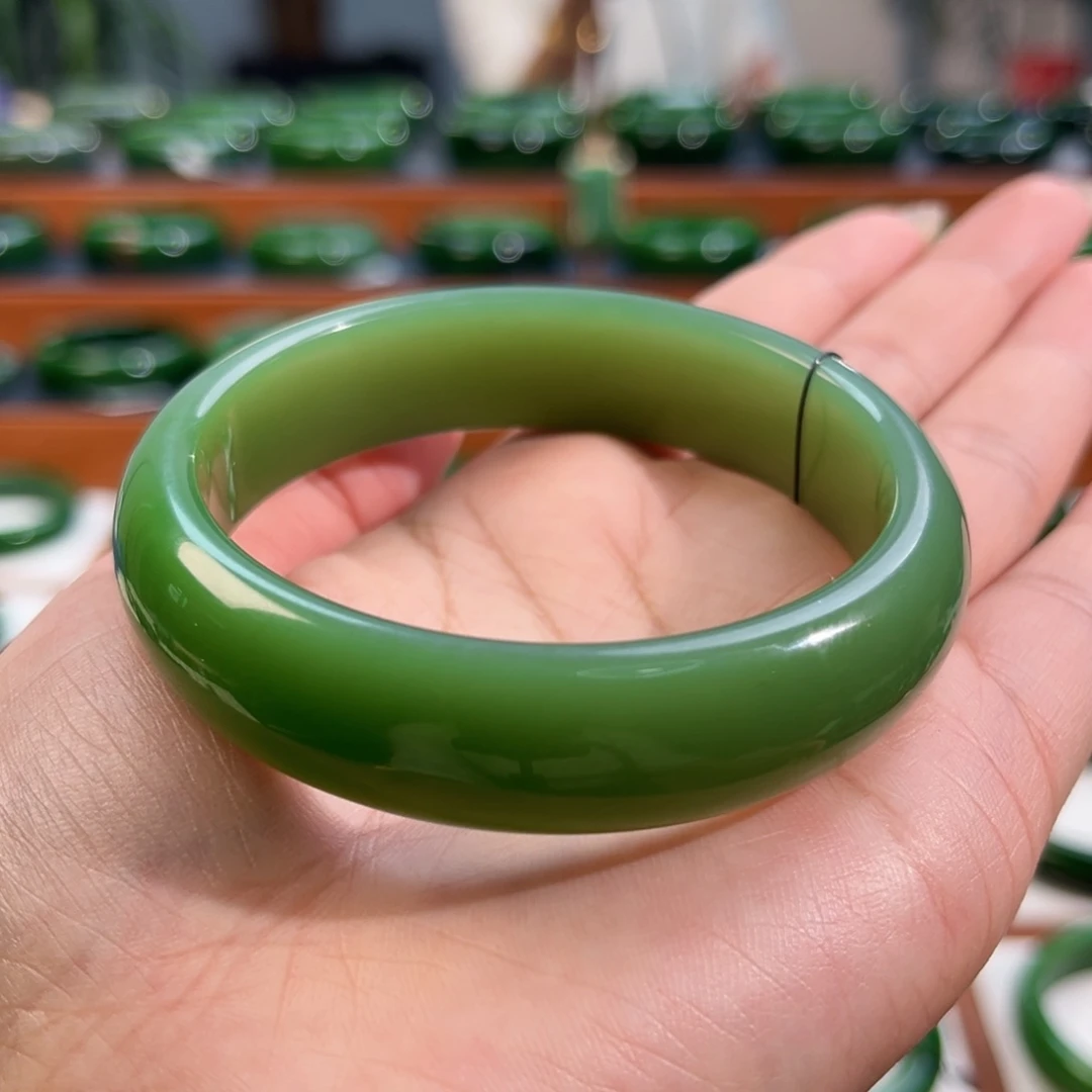 未镶嵌手镯和田玉5758