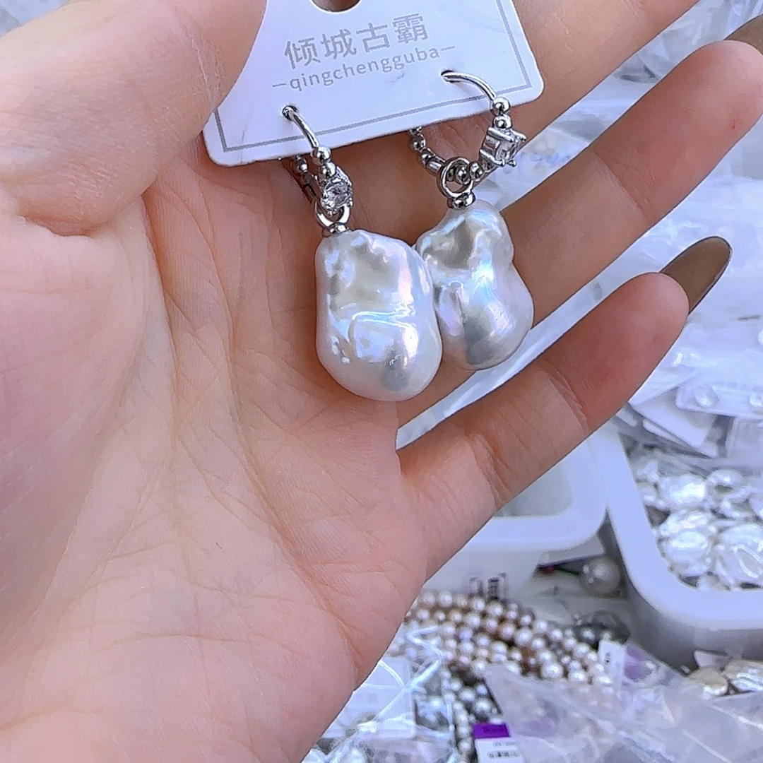 银S925镶嵌项链定制多样性发货发其一489淡水狐****力