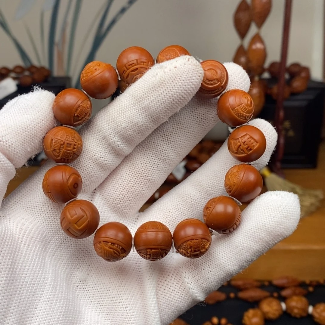 手串橄榄核许静健老师四象八卦