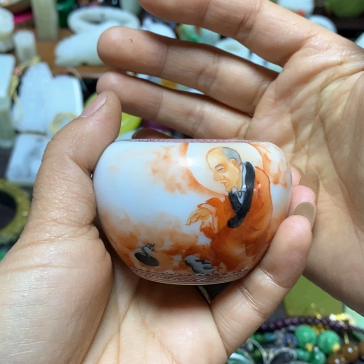 瓷片半**过精美好好看漂亮大器