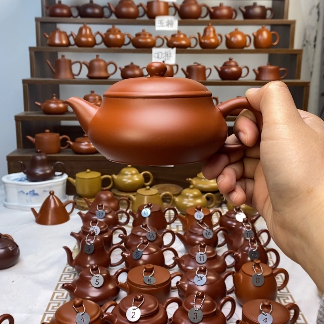 紫砂茶壶大口明炉壶180cc（）