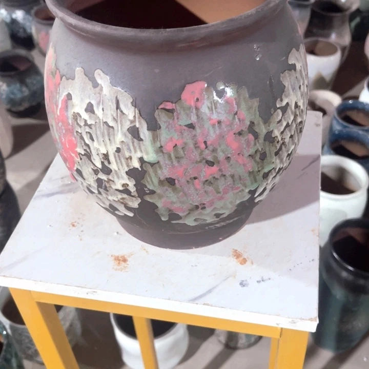 紫砂花盆口径19高度24一只正品