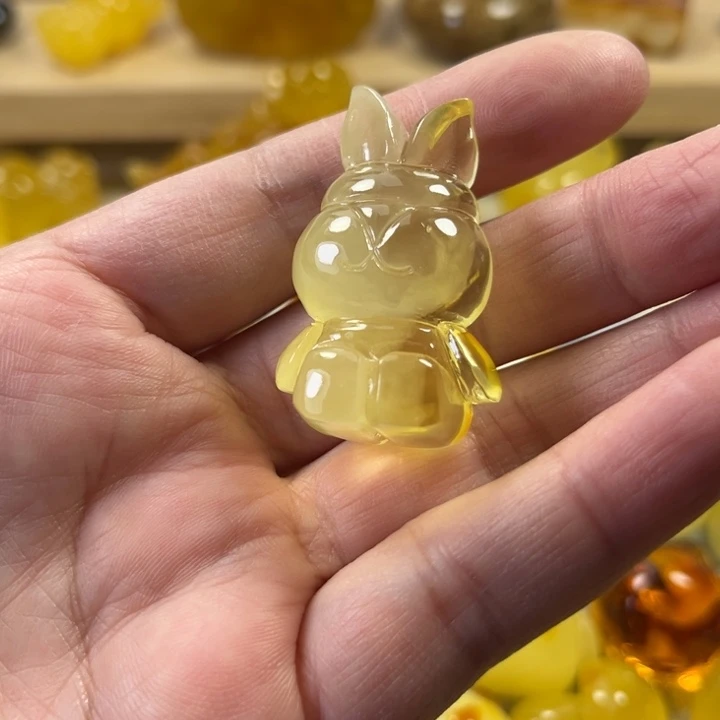 琥珀颈饰未镶嵌琥珀蜜蜡