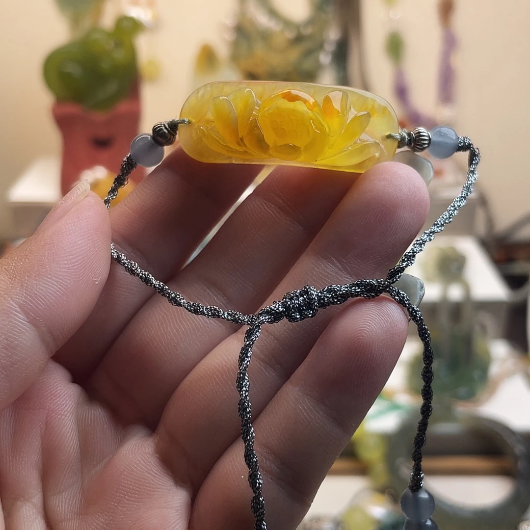 蛇纹石玉未镶嵌手链