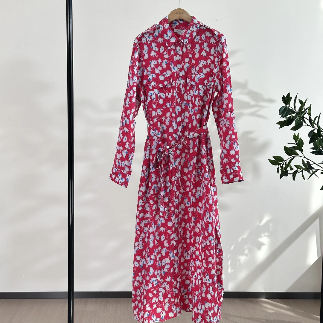 100%桑蚕丝连衣裙（Q1507）