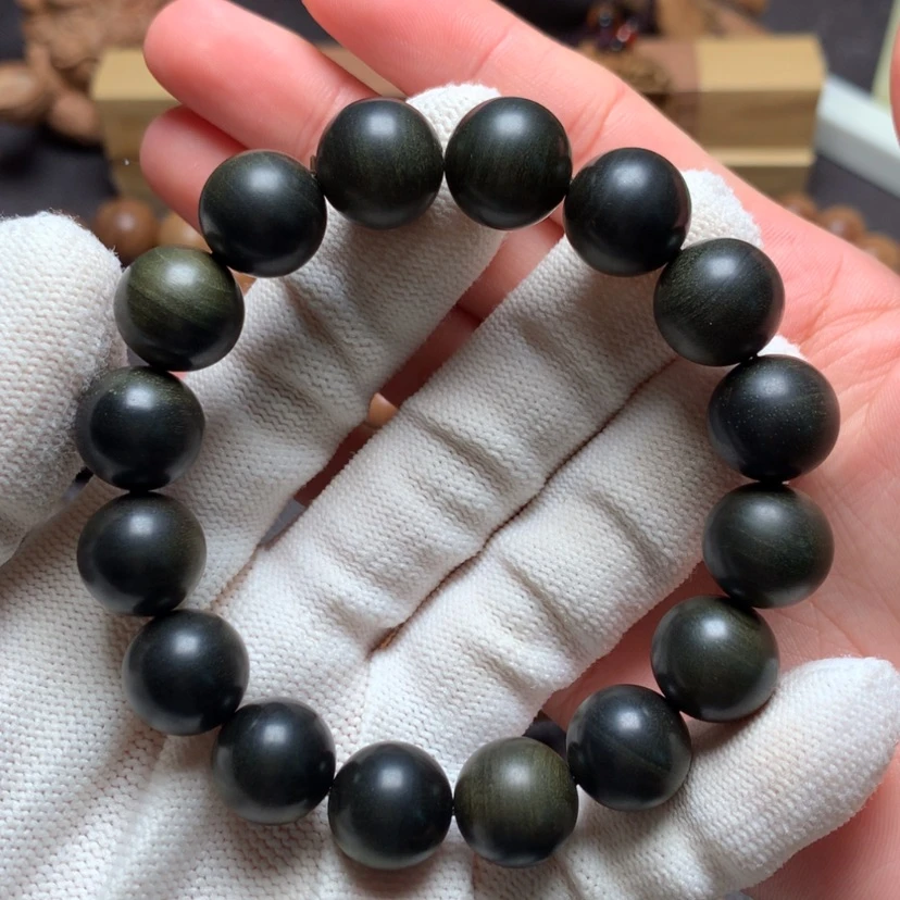 【闪购商品】檀香木手串/手链1.4阴沉