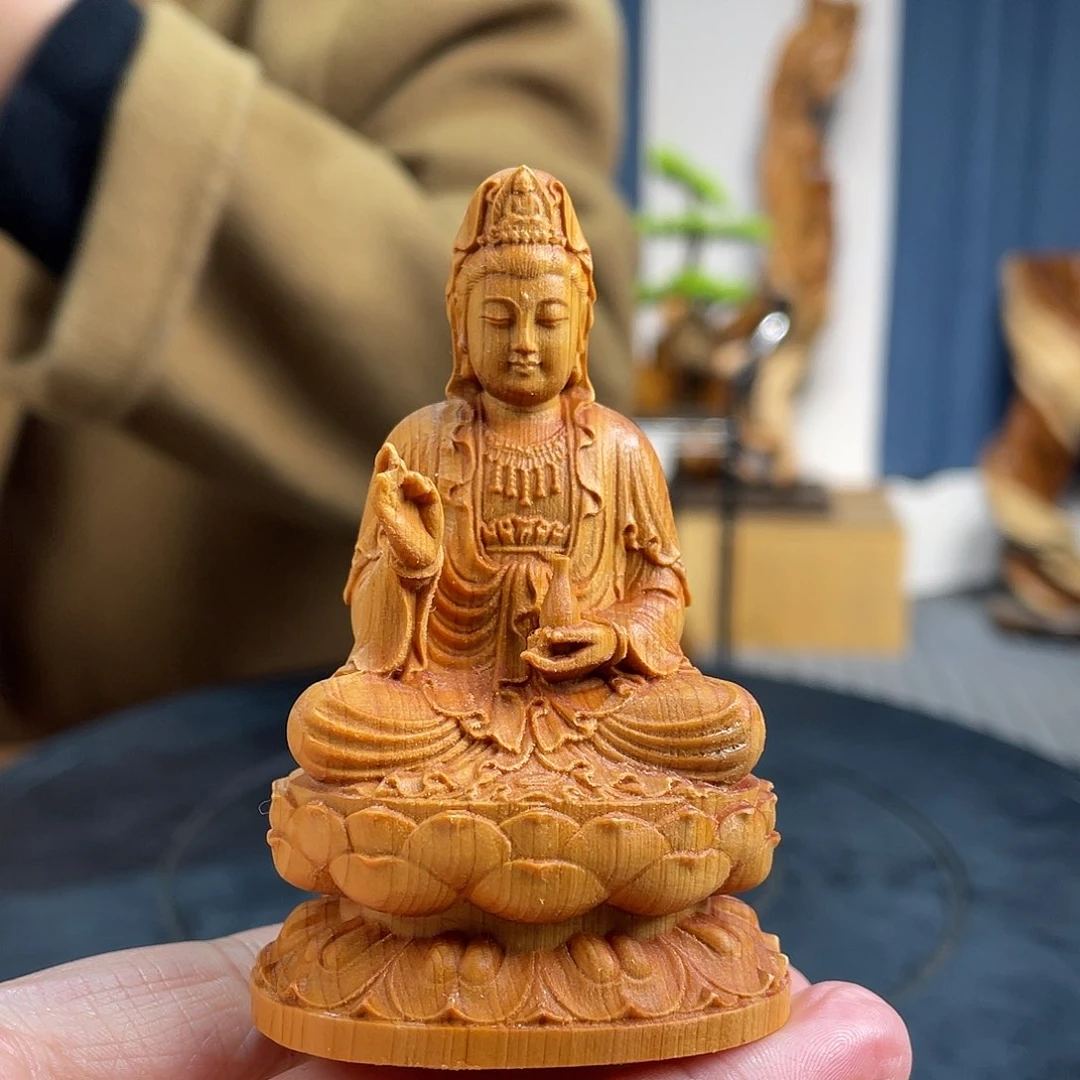 柏木（崖柏）手把件