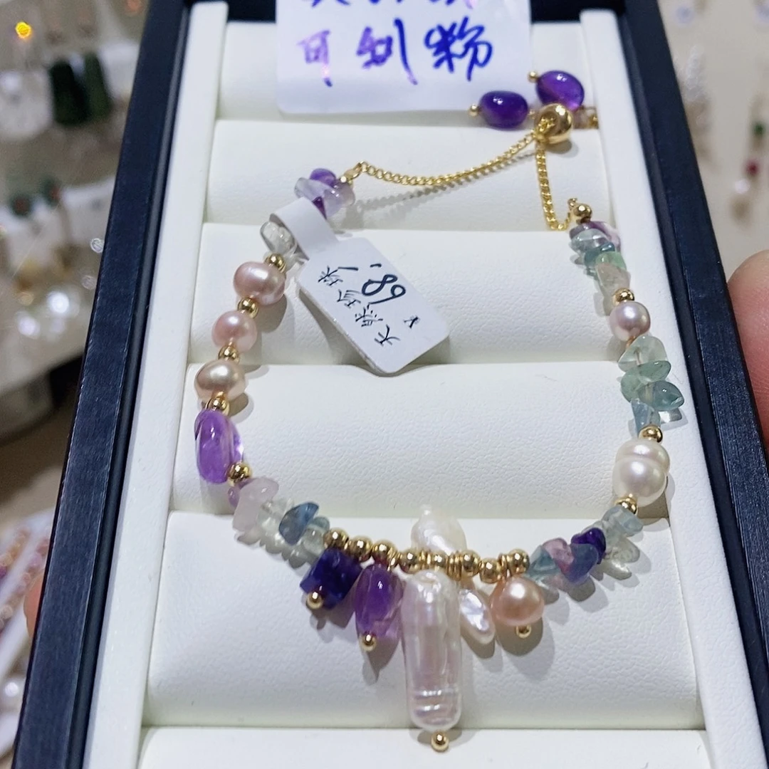 耳饰银S925镶嵌淡水珍珠