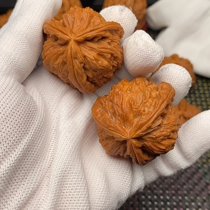 人***己手串/手链核桃拼接白狮子15