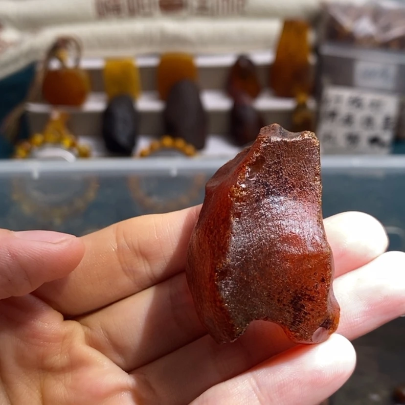 【闪购商品】未镶嵌琥珀珠宝奇石28