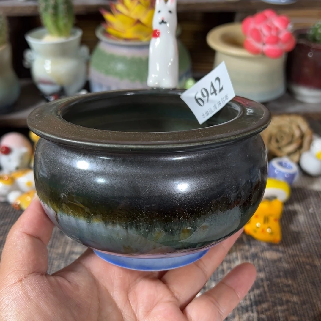 口9 手工花盆满30包邮