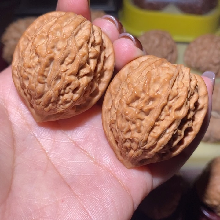 吊坠文玩核桃原桩全品金牛36.5