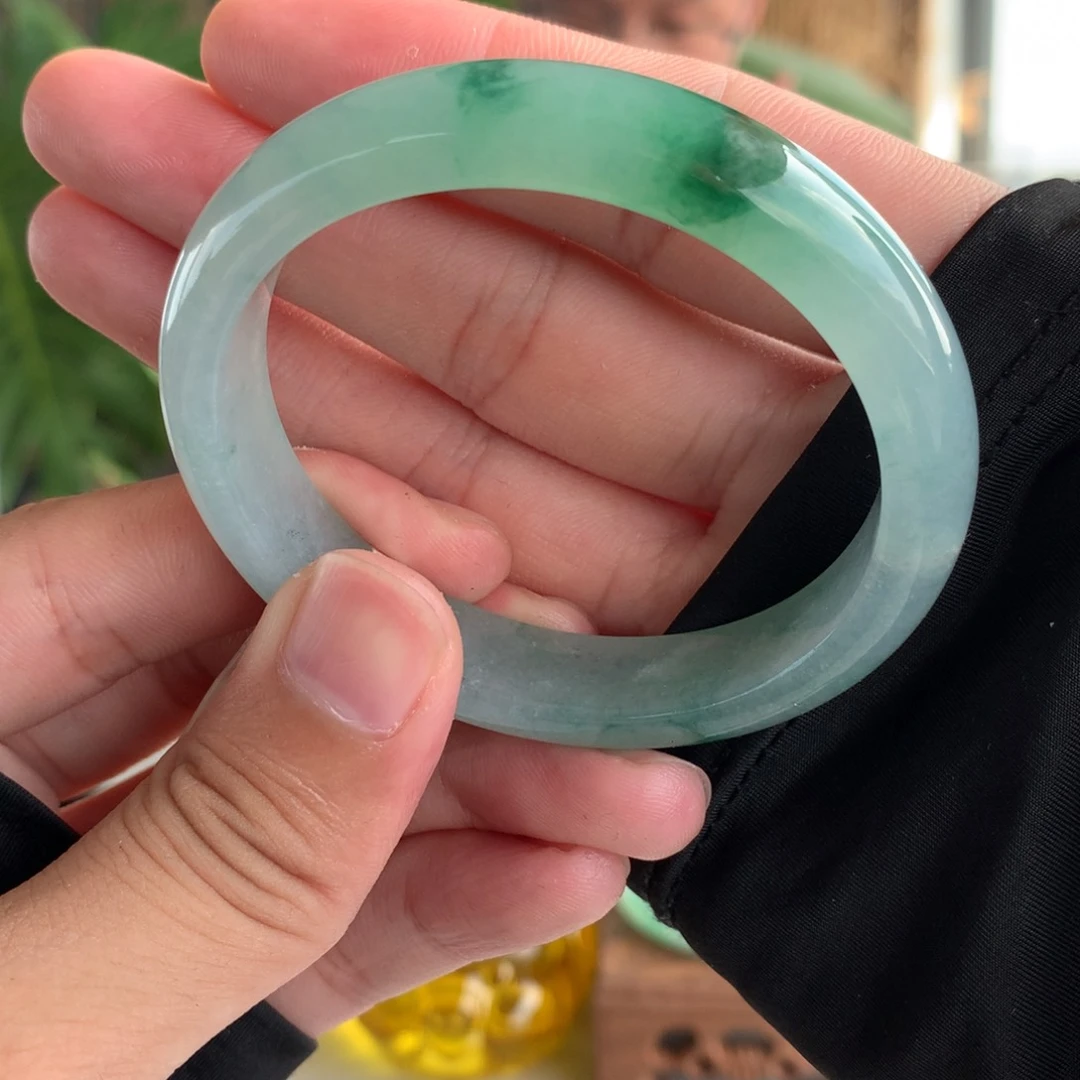 翡翠手镯未镶嵌57号54.5