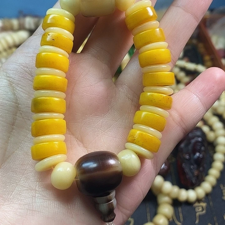 菩提籽类天然驼骨手串手链