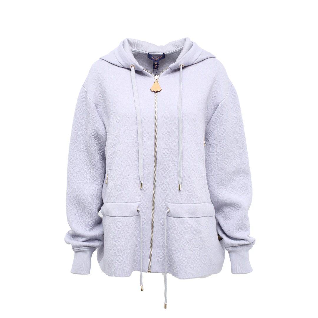 全新未使用 LouisVuitton/路易威登 汤/P254210786/满印logo外套