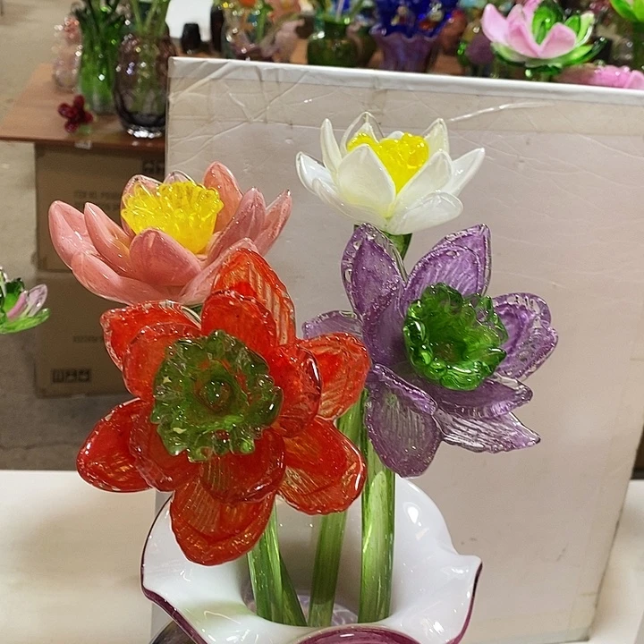 4只荷花高45厘米宽10厘米