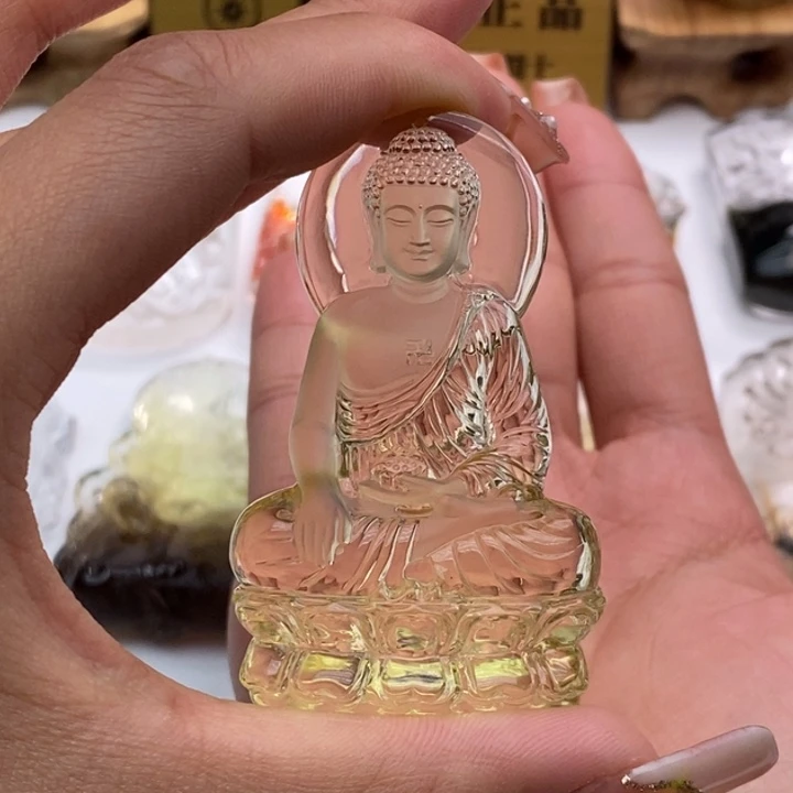 水晶颈饰未镶嵌金*阁定制