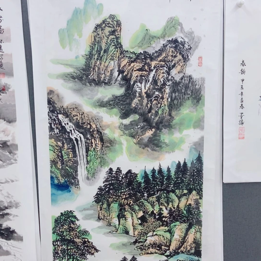 泥***行国画手写手绘国画115