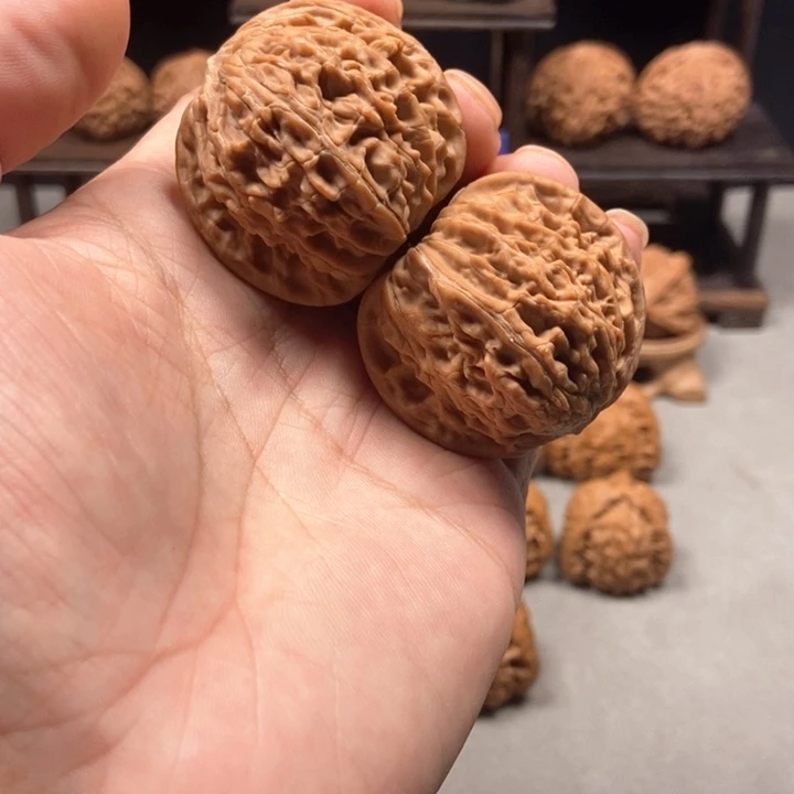 把件文玩核桃42磨盘