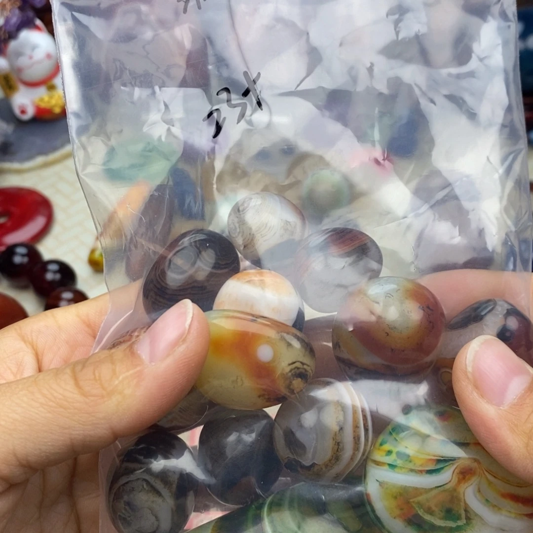 枫****玛瑙/玉髓未镶嵌颈饰