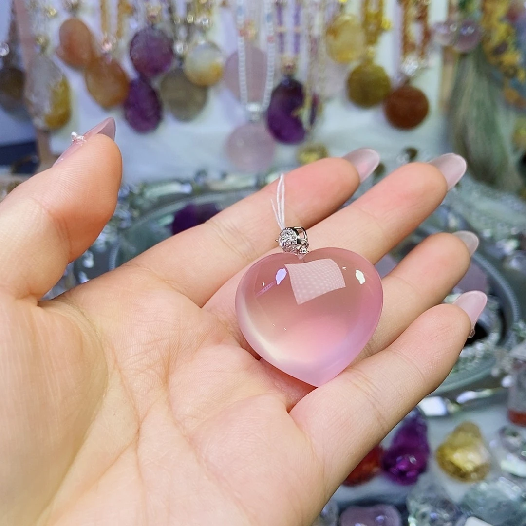 吊坠(赠链)银S925镶嵌水晶