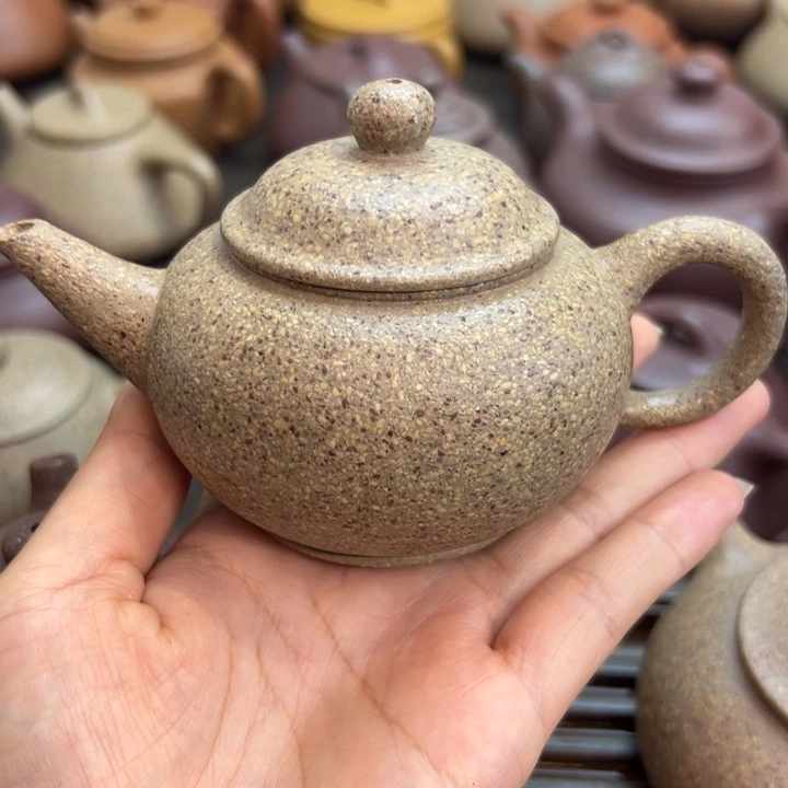 茶壶紫砂青降坡水平