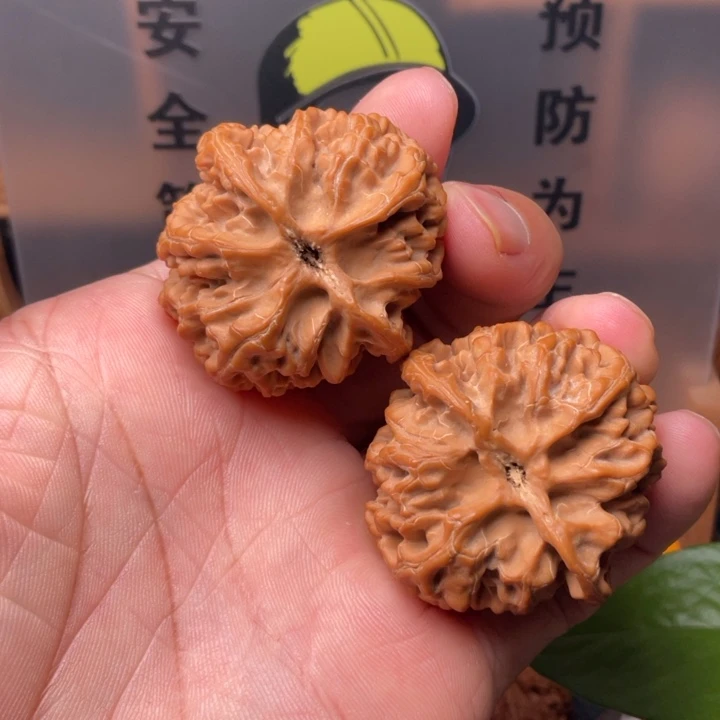文玩核桃吊坠苹果园40全品红皮