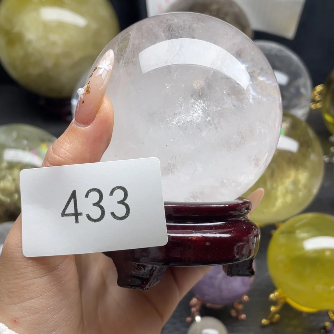 宁***果摆件未镶嵌水晶433 8.1CM