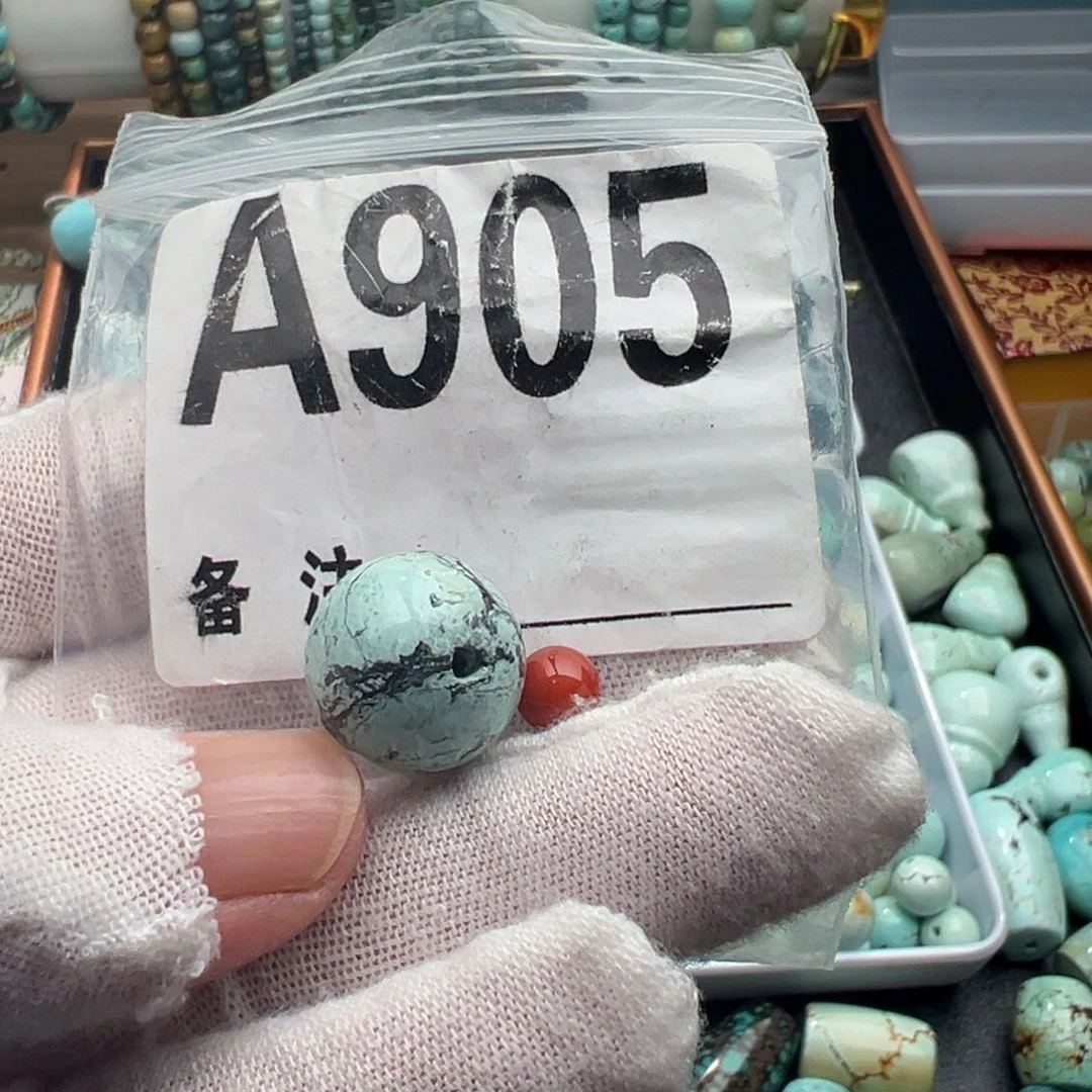 未镶嵌卡15圆珠南红玛瑙