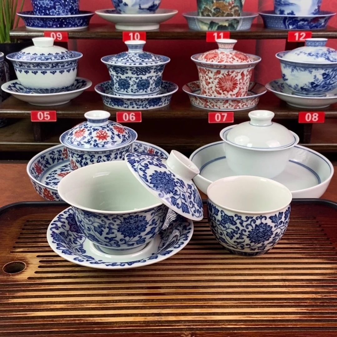 至***、景德镇高温精选茶具