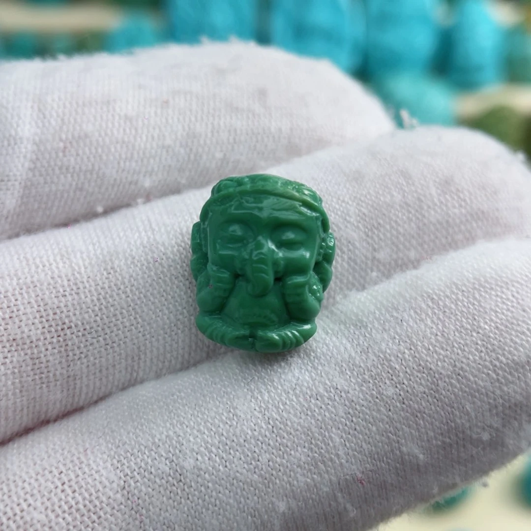 绿松石颈饰未镶嵌卡12.3-14.8-9