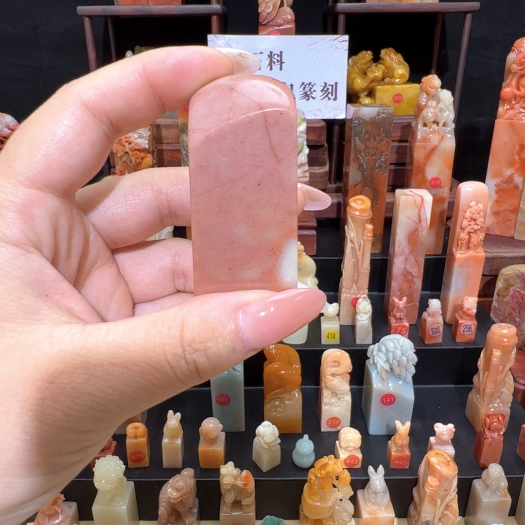 悦***越昌化石印石手工定制