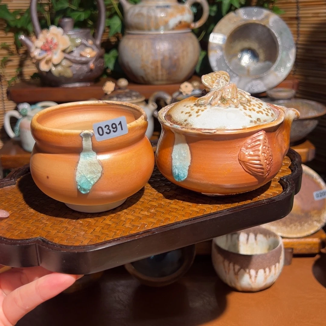 囍茶精品柴烧茶具/摆件AAAA 391