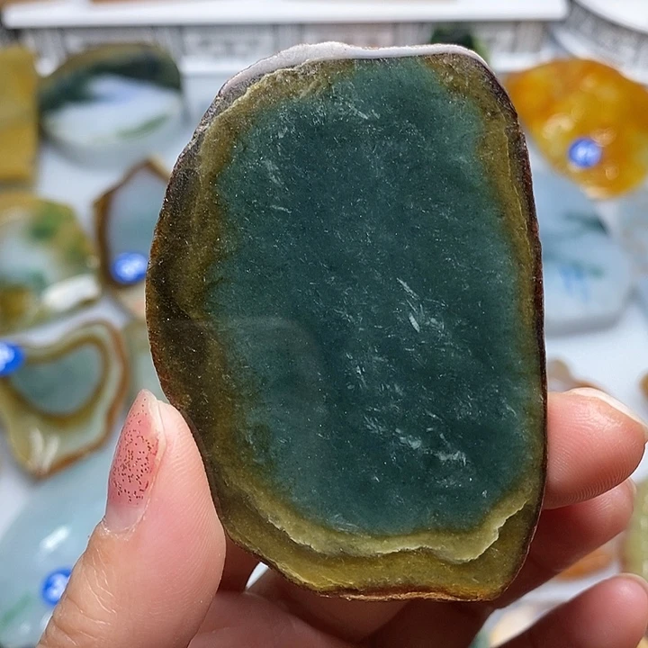 定制翡翠未镶嵌天然缅甸翡翠定制