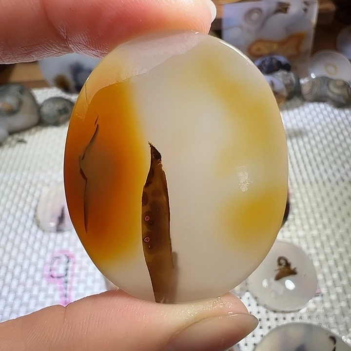 玛瑙/玉髓未镶嵌颈饰