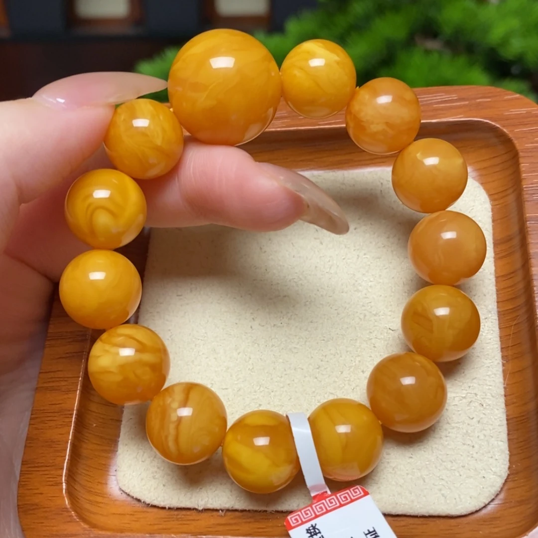 【闪购商品】未镶嵌蜜蜡手链手串