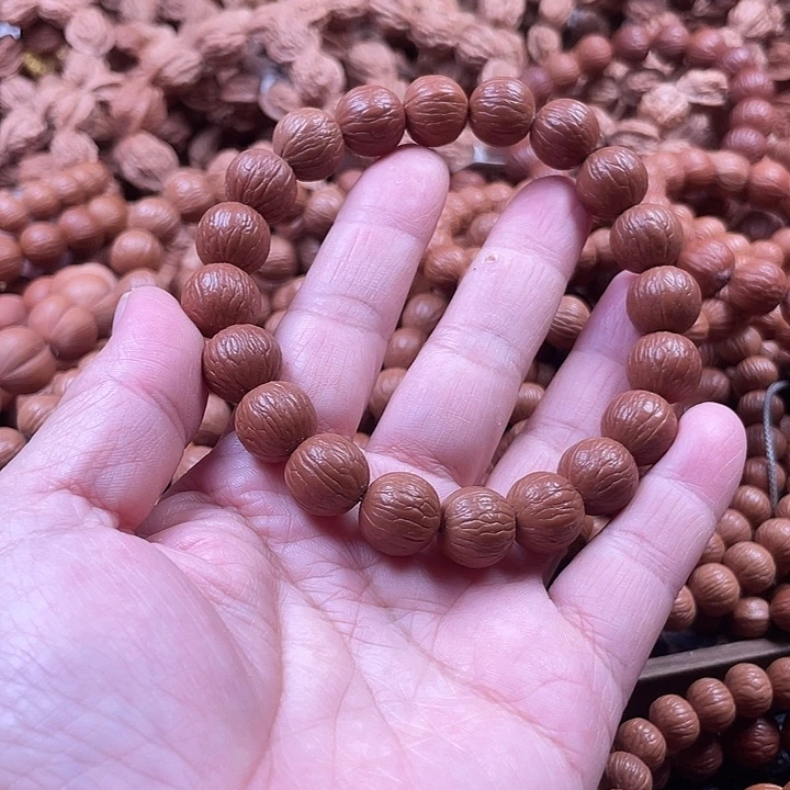 手串猴头核桃1.3同尺聚宝盆自然泛油
