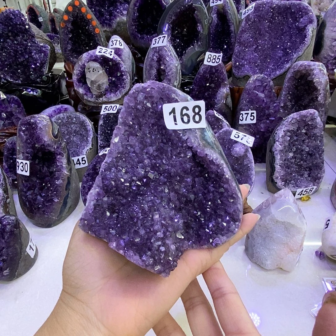 未镶嵌大型摆件（非配饰）紫晶