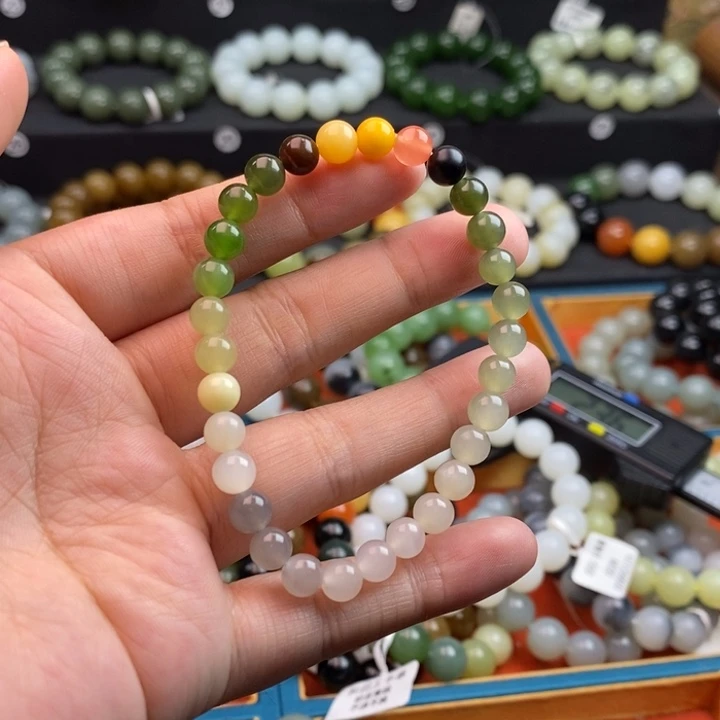 手串未镶嵌和田玉L卡6