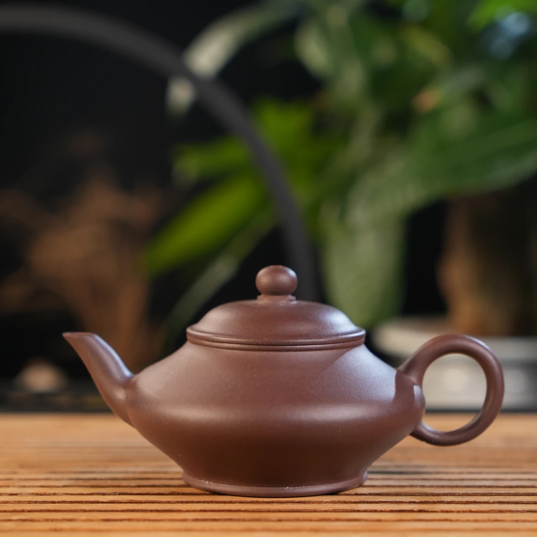 GSJZ3-016   宜兴手工紫砂   小扁腹