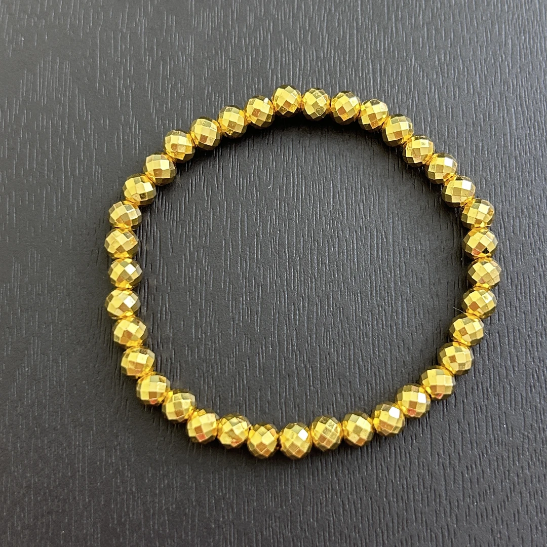 足银手链 【MZ】足银蹦迪珠手链SL374