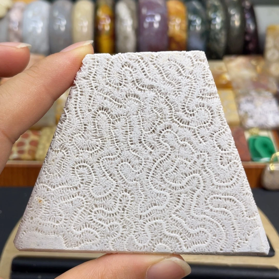 硅化玉未镶嵌颈饰k35