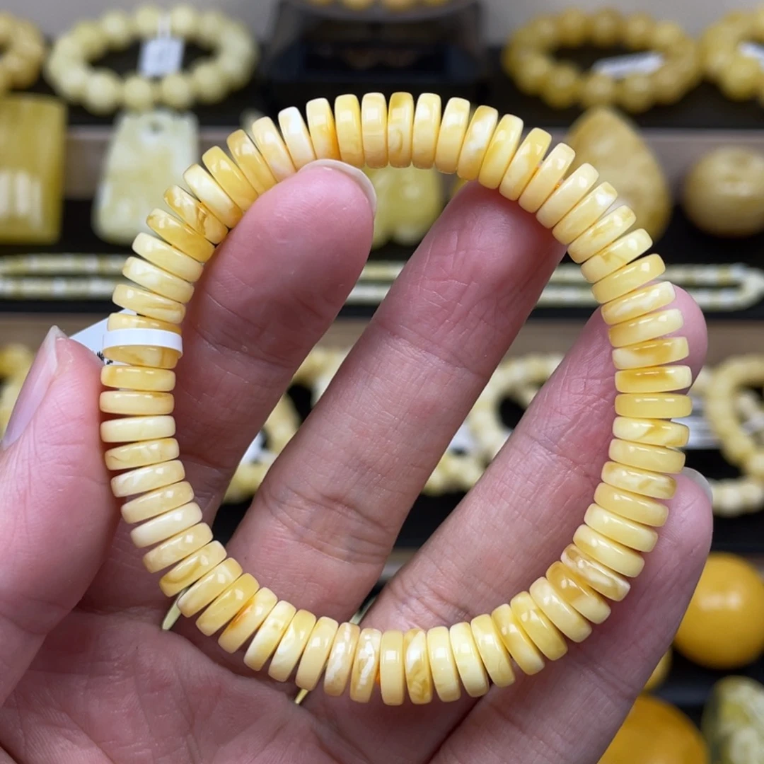 琥珀裸石未镶嵌琥珀蜜蜡