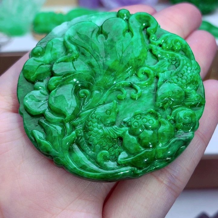 翡翠未镶嵌吊坠(不含链)吊坠