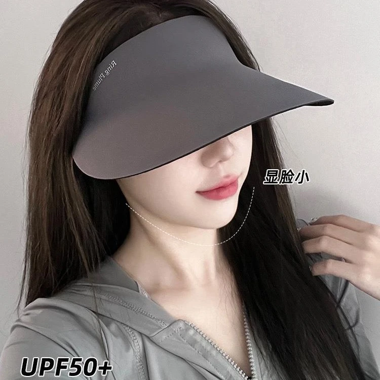 tz防晒帽加宽大帽檐无痕一体女夏季防紫外线运动遮阳太阳帽子