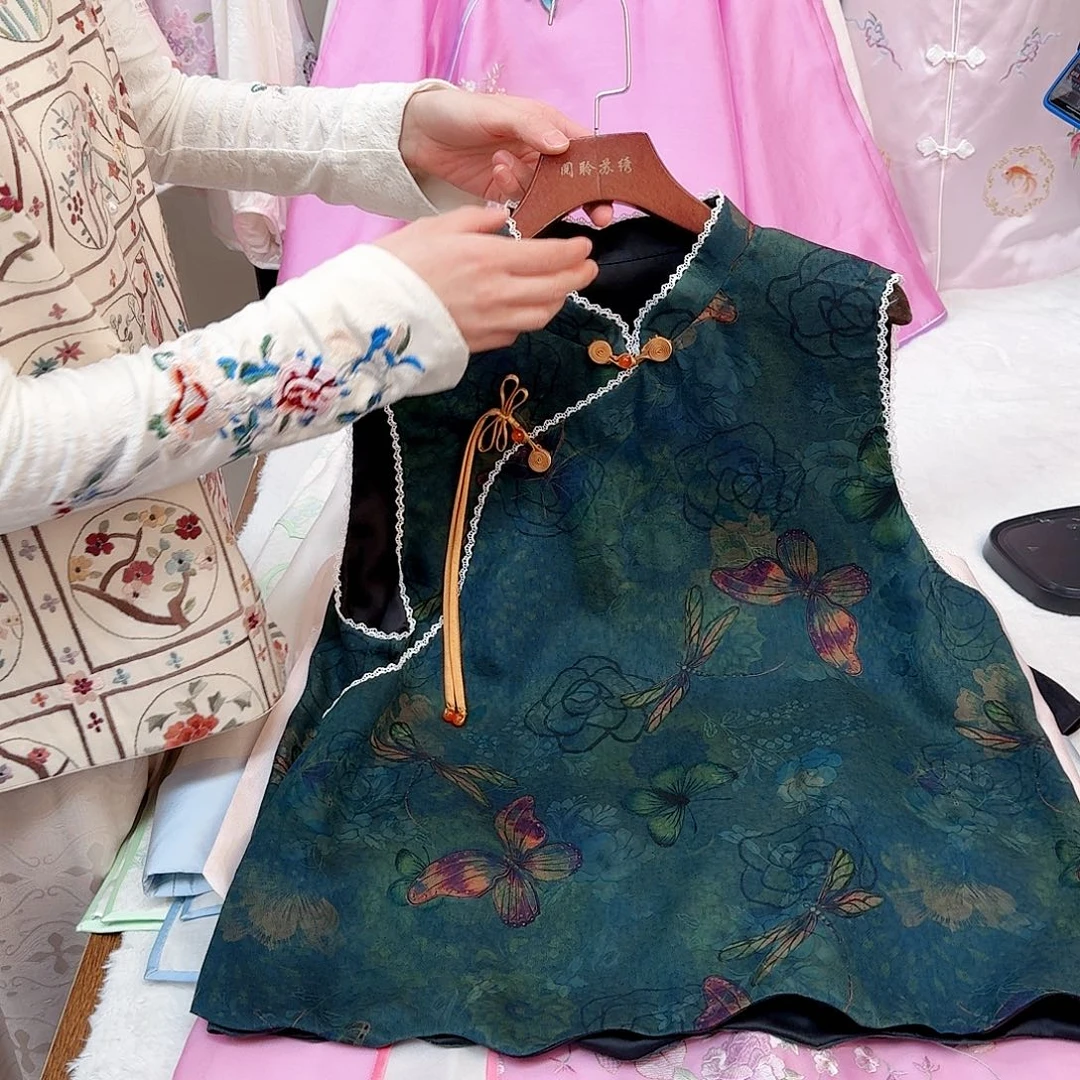 刺绣苏绣一物一件欧根纱