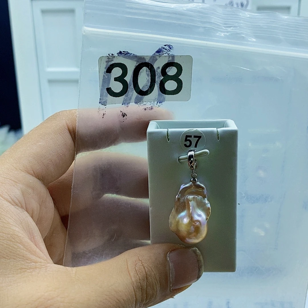 颈饰合金淡水珍珠